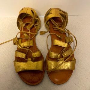 Boho Gold sandals